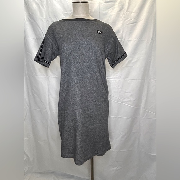 Calvin Klein sheath dress in heather grey size L - Picture 1 of 3
